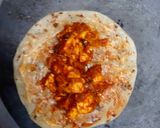 A picture of step 16 of Paneer Bhuna Frankie.