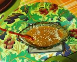 A picture of step 3 of Hot and chilli dip.