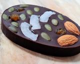 Foto del paso 4 de la receta: Figura de chocolate con forma de huevo 🥚"Huevo de Pascua" versión saludable, nutritiva y fácil