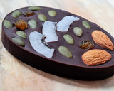 Foto del paso 4 de la receta: Figura de chocolate con forma de huevo 🥚"Huevo de Pascua" versión saludable, nutritiva y fácil