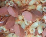 Foto langkah ke 4 dari resep Oseng Makaroni Saus Bolognese Instan.