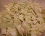 Foto del paso 9 de la receta: Ensalada de col con aderezo de lima, leche de coco y cacahuetes