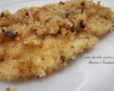 Foto del passaggio 2 della ricetta Petto di pollo impanato con mollica di pane, senza uova