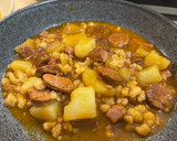 Pásztortarhonya kolbásszal és szalonnával recept fázis 5 fotója