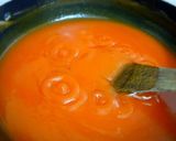 A picture of step 3 of Papaya halwa.