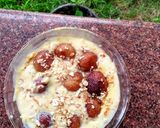 A picture of step 5 of Custard With Gulab jamun.