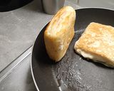 Une image de l'étape 9 de Pancakes fourrés au jambon et fromage.