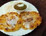 A picture of step 7 of Makki di Roti te Sarso da saag.