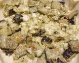Pesto, aubergine and mozzarella pie recipe step 3 photo