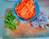 Vegetable & Sausage noodles recipe step 1 photo