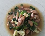 Foto langkah ke 5 dari resep Tumis pakcoy saus tiram.