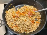 Lasaña vegana de boloñesa de soja