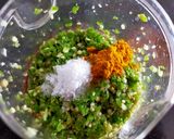 A picture of step 2 of Crushed Green Chillies, Garlic and Ginger (Ready To Use).