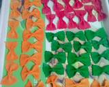 Homemade farfalle pasta in three colour recipe step 23 photo