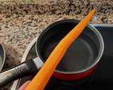 Foto del paso 1 de la receta: Calabacín con huevo y jamón