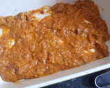 Foto del paso 2 de la receta: Moussaka. Tenía restos de carne del sábado, y papas. Agregue berenjenas y listo