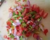 A picture of step 1 of Cheesy Nacho Flowers.