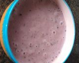 A picture of step 2 of Grape Nicecream 😋😉.