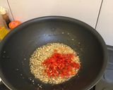 Foto langkah ke 1 dari resep Cumi tempe rica-rica.