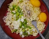 Foto langkah ke 2 dari resep Pepes Mie Telur (167).