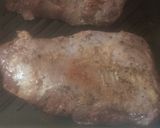 Foto del paso 4 de la receta: Chingolo en barbacoa a caballo, ensalada de rúcula y parmesano