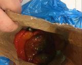 Foto del passaggio 4 della ricetta Peperoni arrostiti in microonde e in airfryer