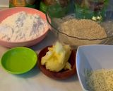 Foto langkah ke 2 dari resep Onde-Onde Keju Matcha.