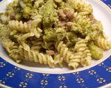 Foto del passaggio 10 della ricetta Fusilli con Brocoletti e pancetta