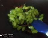 A picture of step 2 of Angoori khatti methi launji.