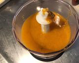 Une image de l'étape 8 de Farfalles bicolores, tomate rose et sauce à l'indienne.