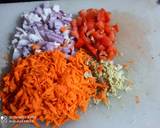 Vegetable and oats pancake recipe step 2 photo