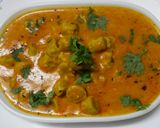 A picture of step 9 of Gatte Ki Sabzi.