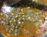 A picture of step 5 of Leftovers chikkar chanay biryani.