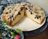 Ciasto maślankowe z owocami i kruszonką krok przepisu 2 zdjęcie