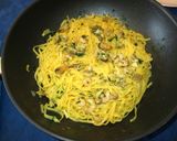 A picture of step 7 of Lemon Laganelle with Seafood.