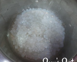 A picture of step 3 of Alphonso Mango Bango with Nata de Coco.