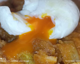 Foto del paso 9 de la receta: Col con patatas, huevo Mollet y refrito de ajos
