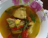 Foto langkah ke 4 dari resep Tengiri kuah asam bumbu geprek.