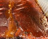 A picture of step 8 of Peppered BBQ St.Louis Ribs.