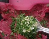 A picture of step 5 of Sooji Besan cutlet.