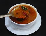 A picture of step 6 of Tomato Rasam (Thakkali).