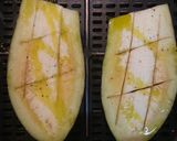 Foto del paso 1 de la receta Berenjenas rellenas de boloñesa en freidora de aire