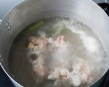 Hình bước làm 1 của món Canh bí đao nấu thịt bằm