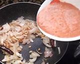A picture of step 6 of Punjabi style bhindi masala.