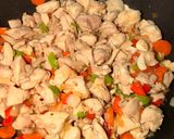 Foto del paso 3 de la receta Pollo con almendras estilo chino
