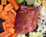 Foto del paso 4 de la receta: Bondiola de cerdo con lo que hay en la heladera