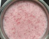 Foto langkah ke 3 dari resep Es Lumut Strawberry.