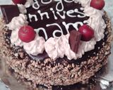 صورة لخطوة 8 من وصفة كيكة الشوكولاطة 🍫لعيد ميلاد امي