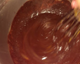 Foto del paso 5 de la receta: Tarta de chocolate, flan y merengue italiano