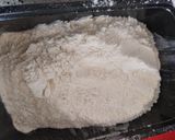 A picture of step 1 of Mahamri #breakfastideas.